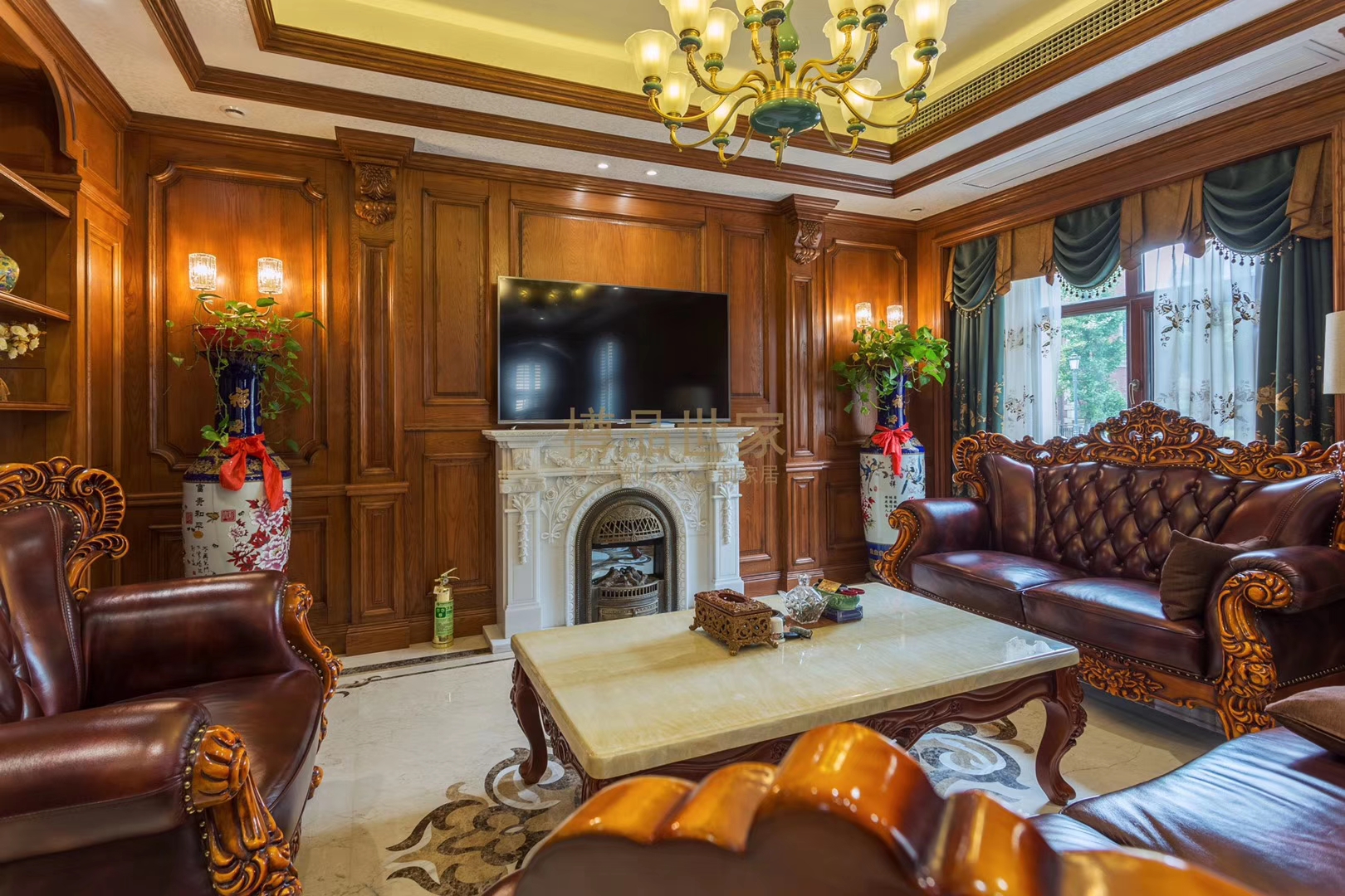 设计案例_爵世名邸美式别墅