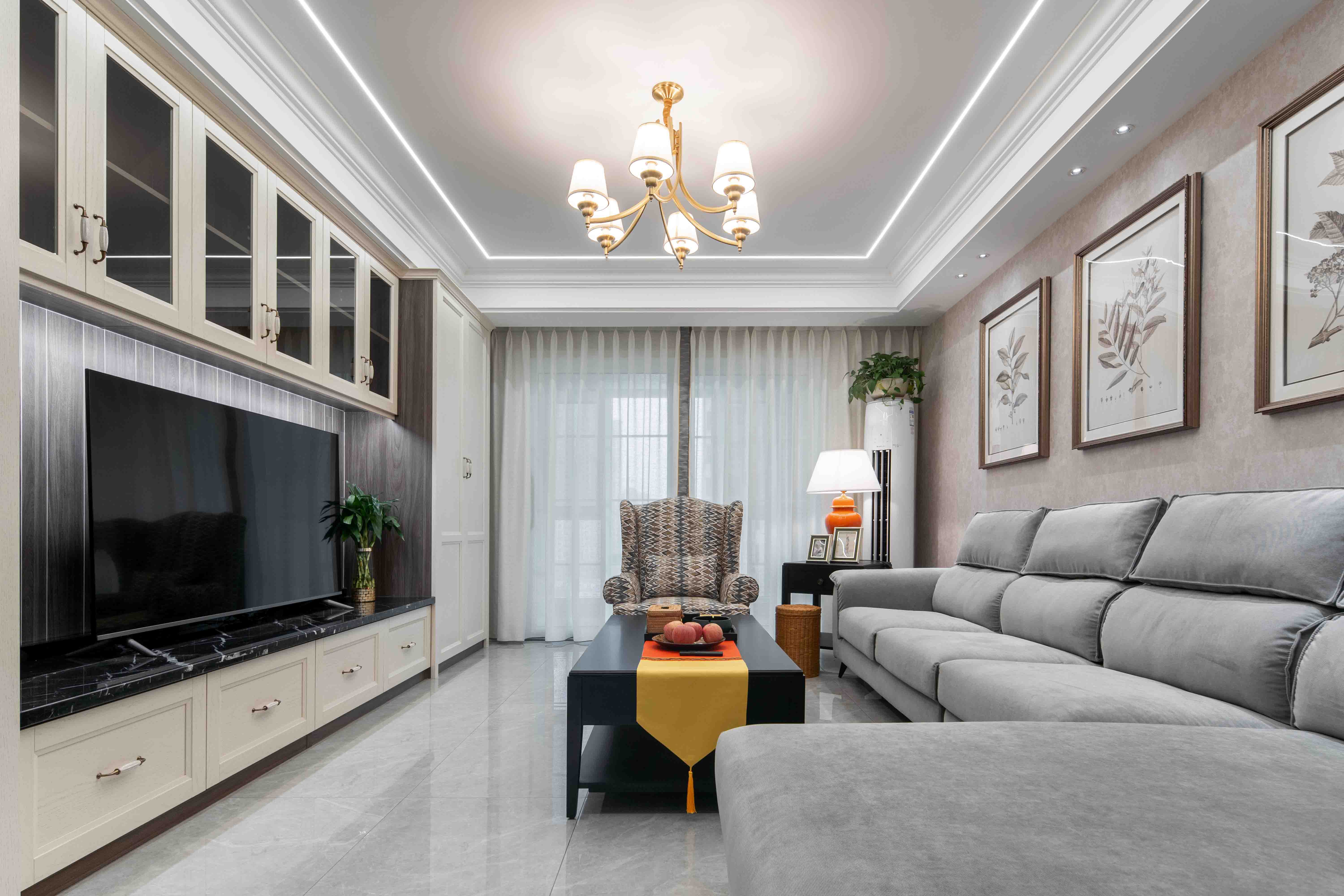 设计案例_中梁首府四口小家