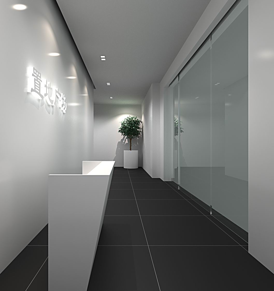 设计案例_城投售楼部