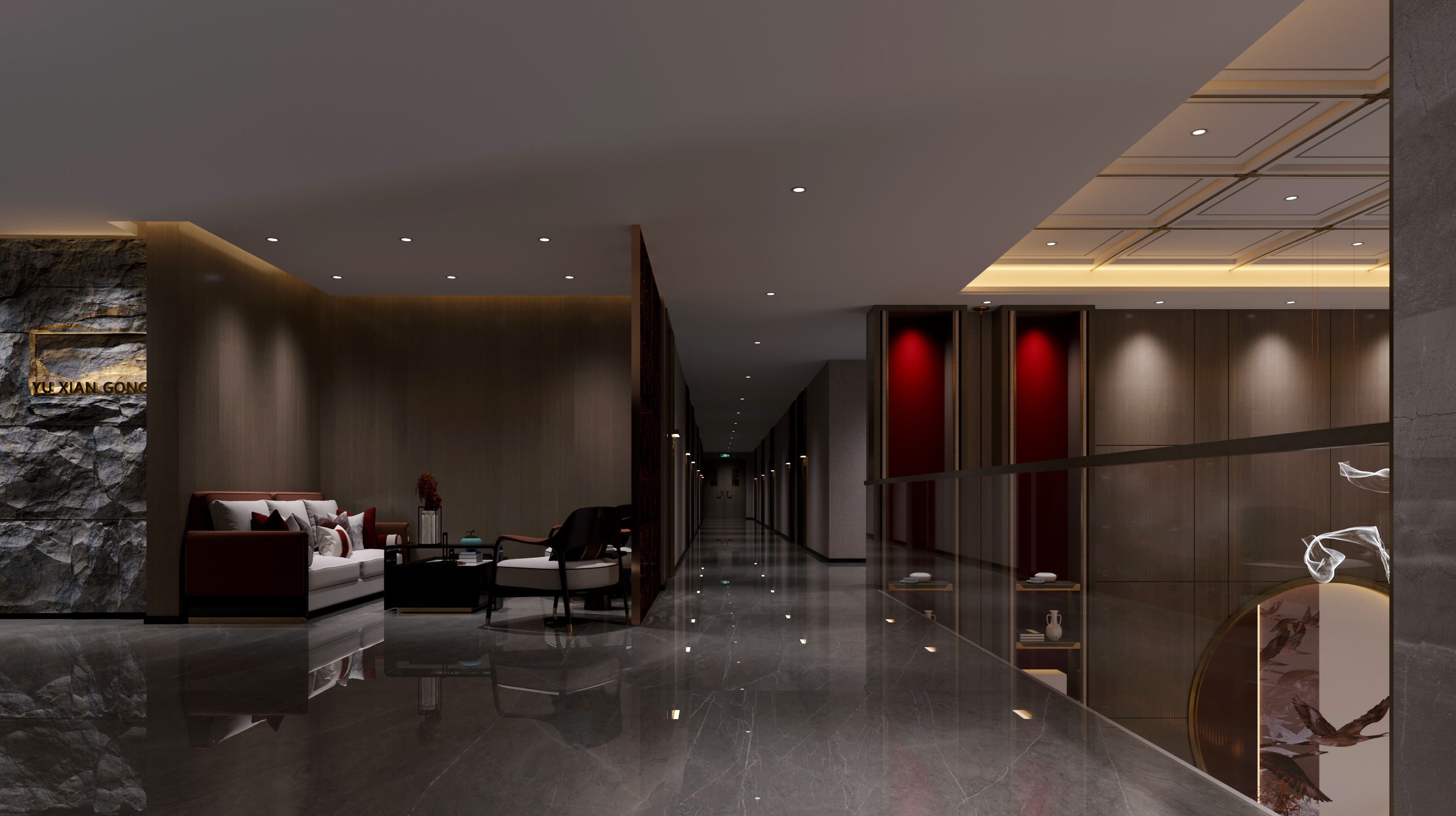 设计案例_玉和缘影院足浴