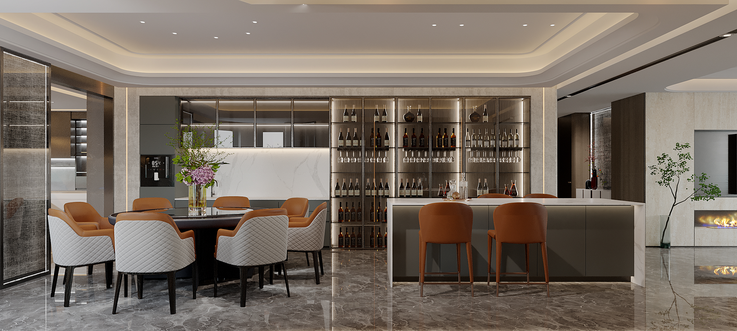 设计案例_嘉和城大平层