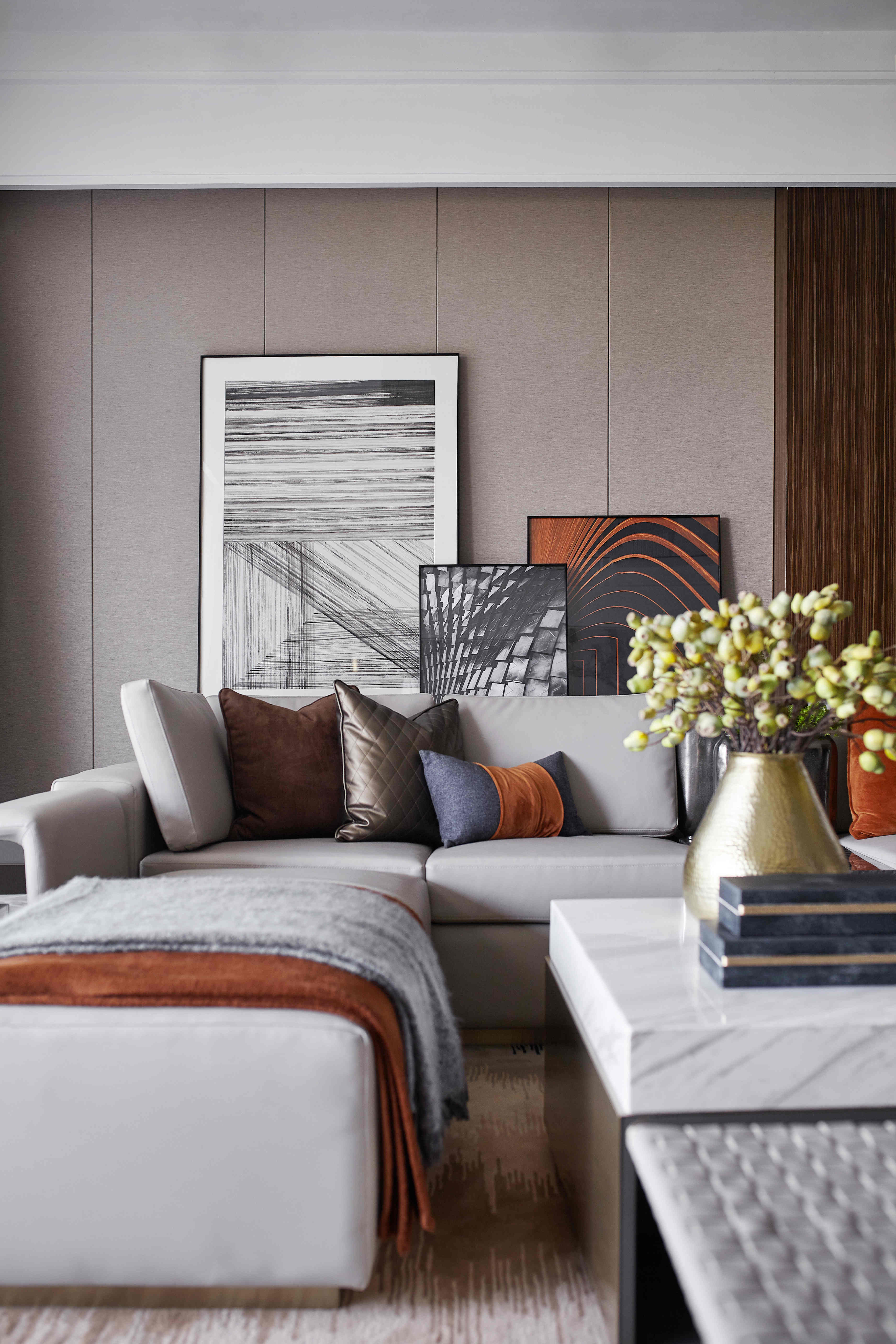 设计案例_美龙家园| 家的宁静温润心灵深处