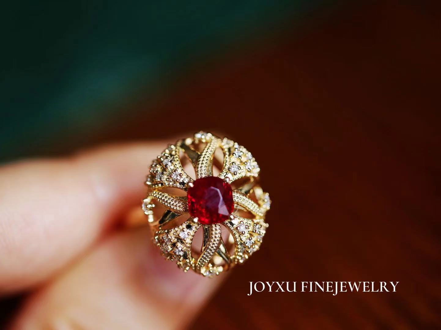 设计案例_《荆棘花》戒指