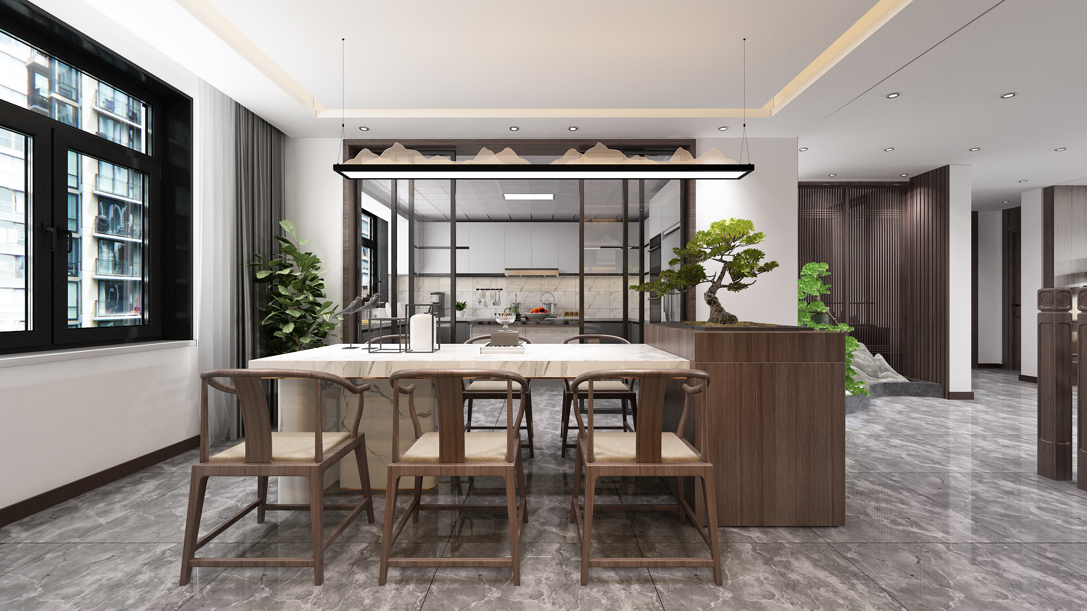 设计案例_瑞士风情小镇