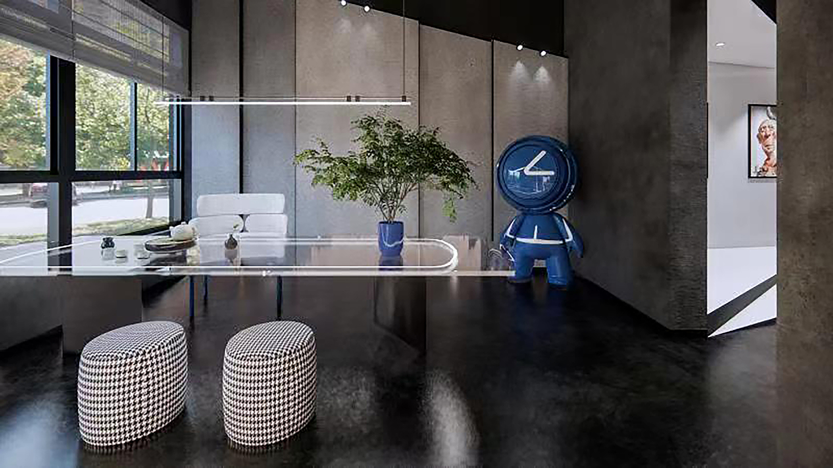 设计案例_“周游”的肖像漫画艺术馆