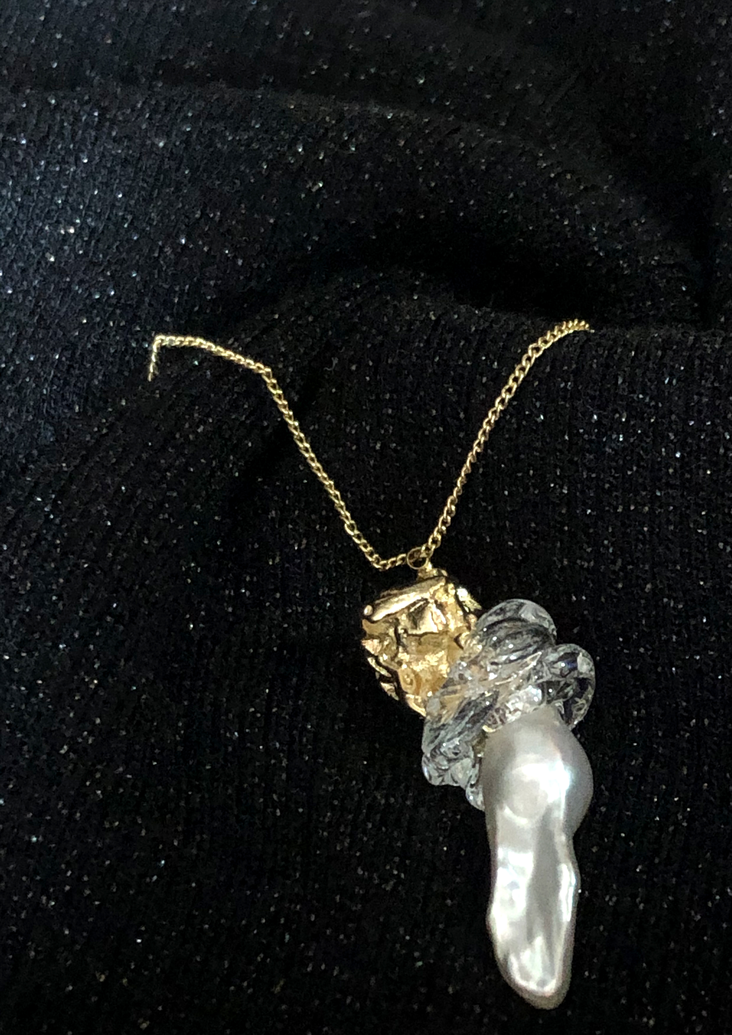 设计案例_首饰设计：“流淌的珍珠泪”