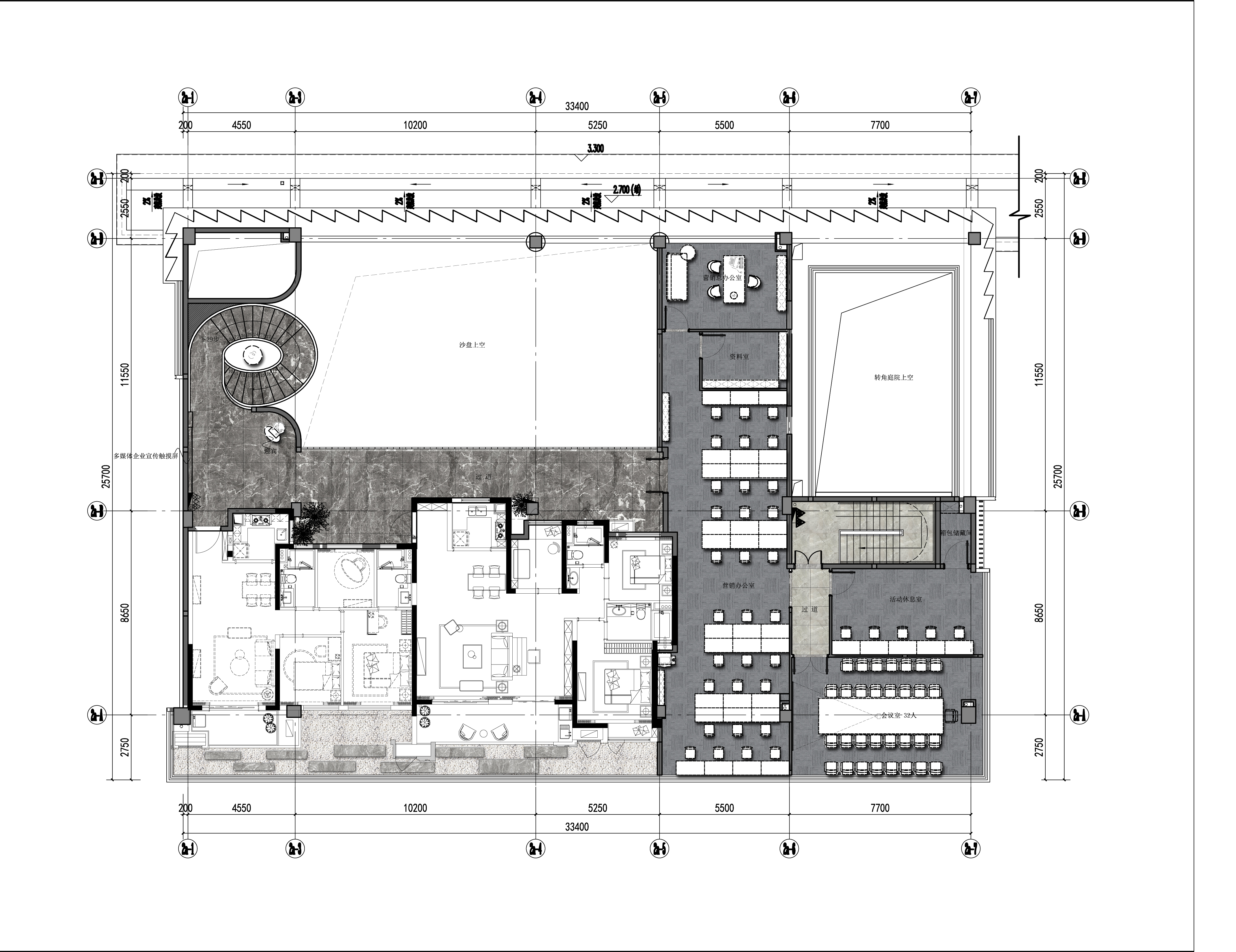 设计案例_漳州星海天宸售楼中心