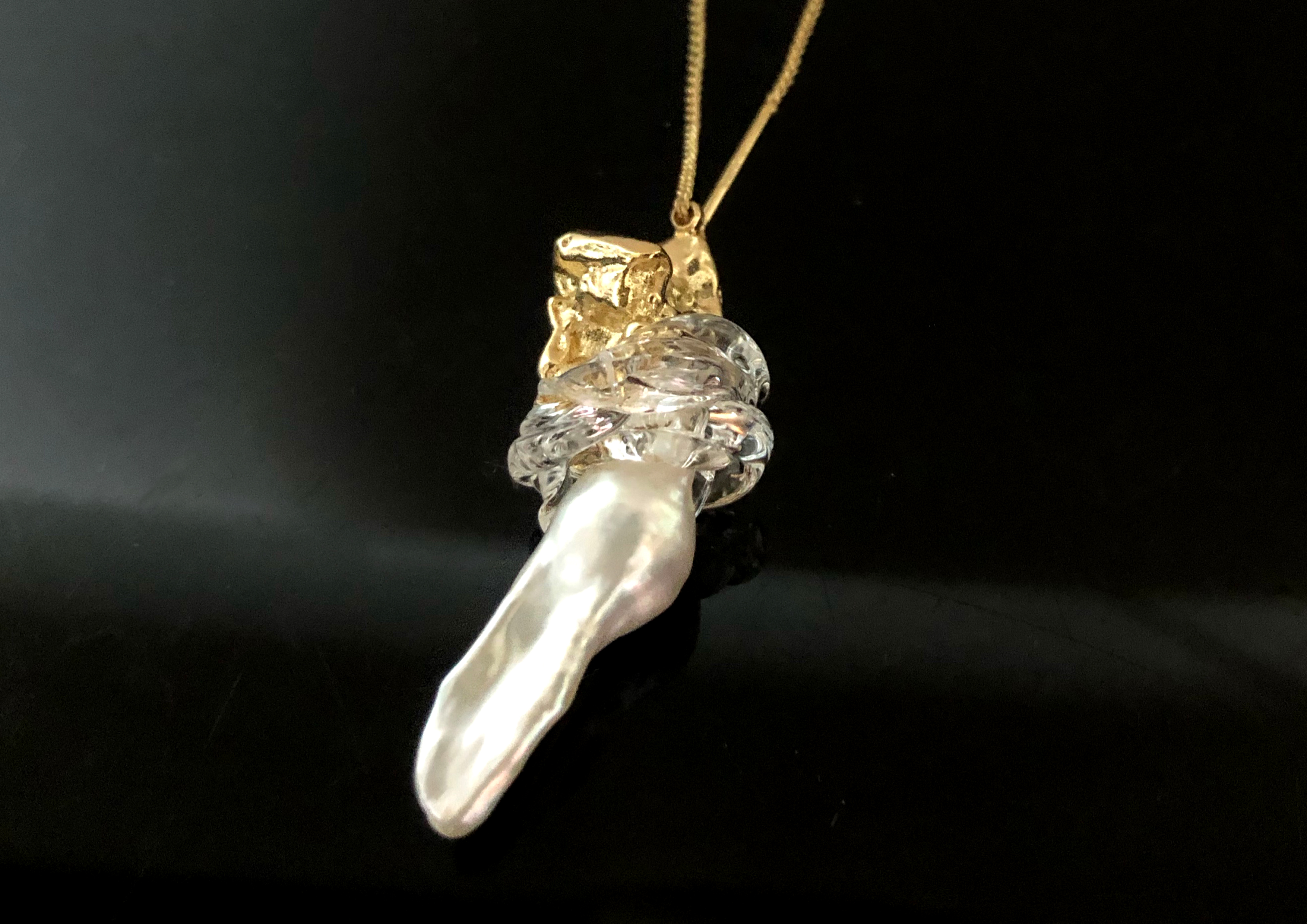 设计案例_首饰设计：“流淌的珍珠泪”