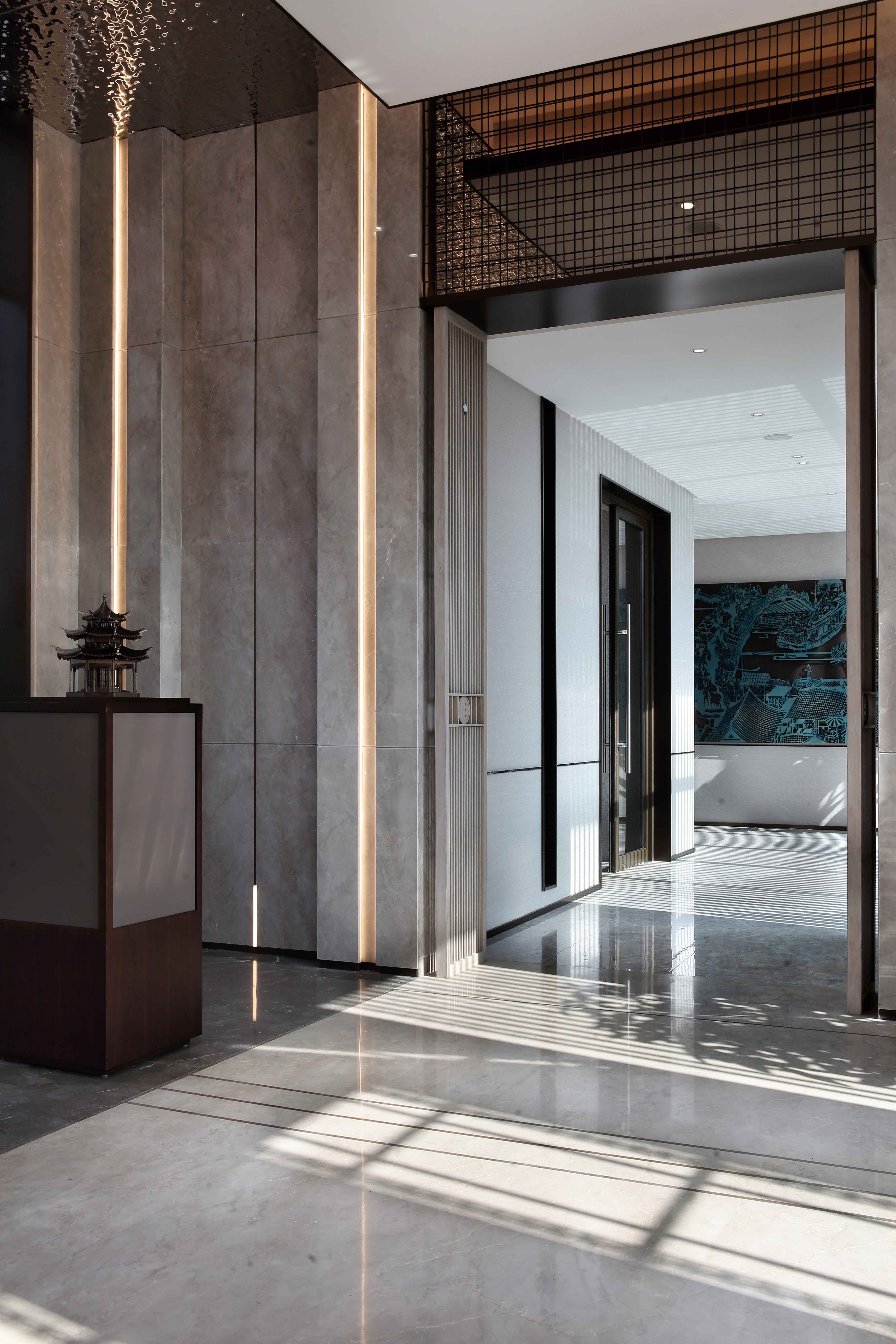 设计案例_中梁·金地西江悦营销中心