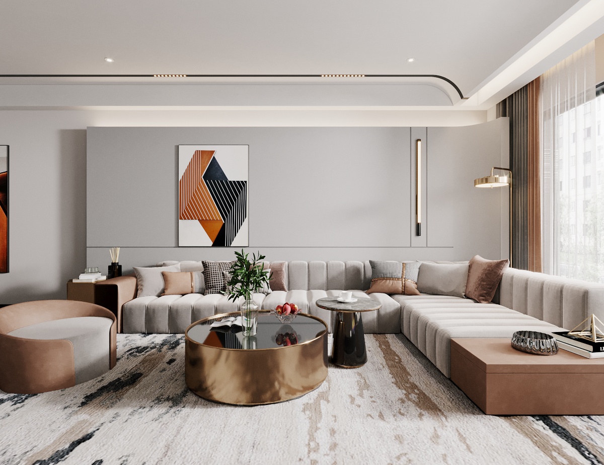 设计案例_优湖美地黄总雅居