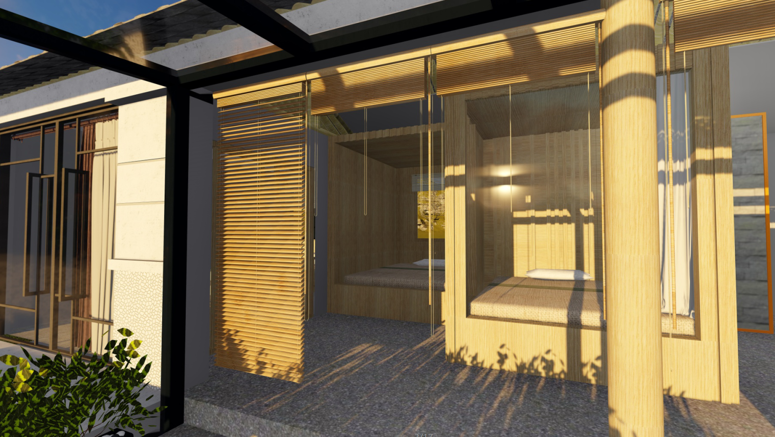 设计案例_东方院子一一乡村民宿改造设计