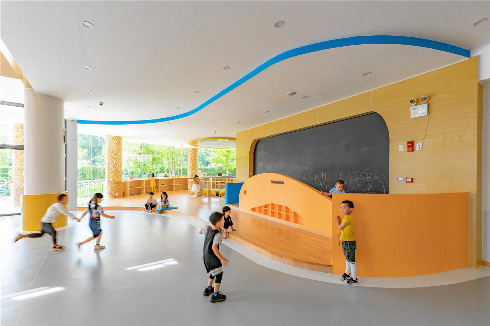 设计案例_云南省玉溪市第一幼儿园教育集团活动大厅改造