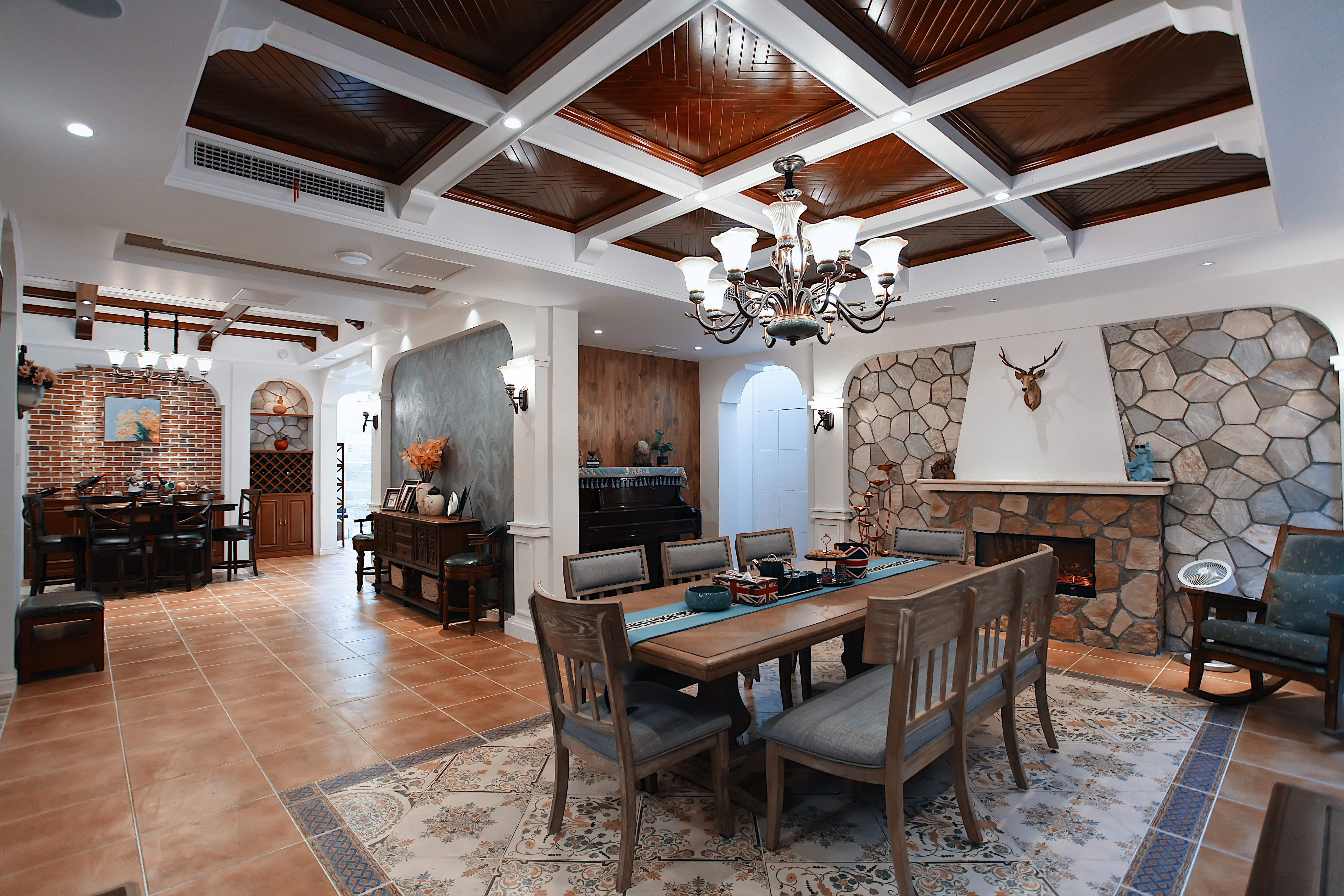 设计案例_华润仰山云栖径美式大宅