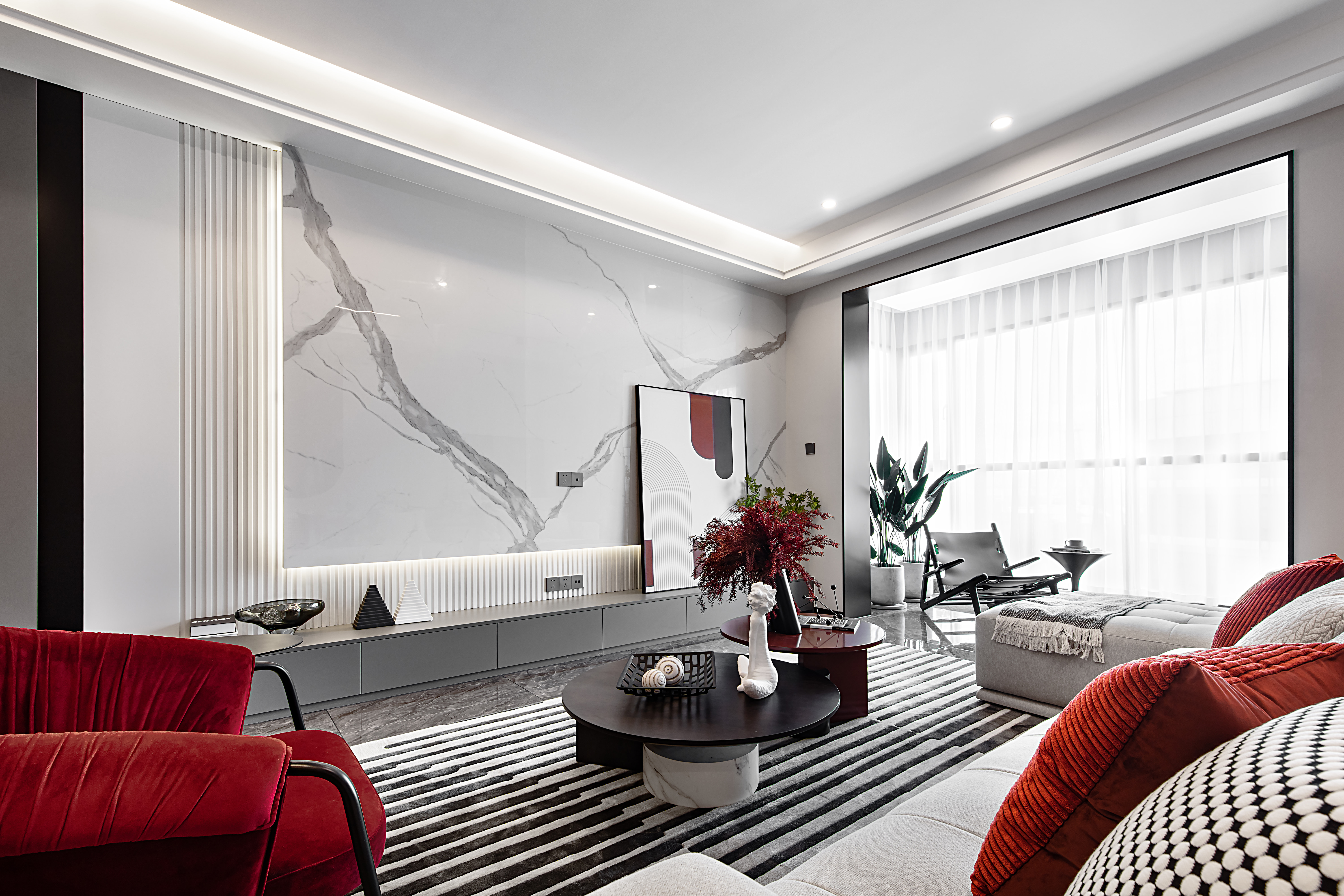 设计案例_大理龙悦华府B4户型样板间