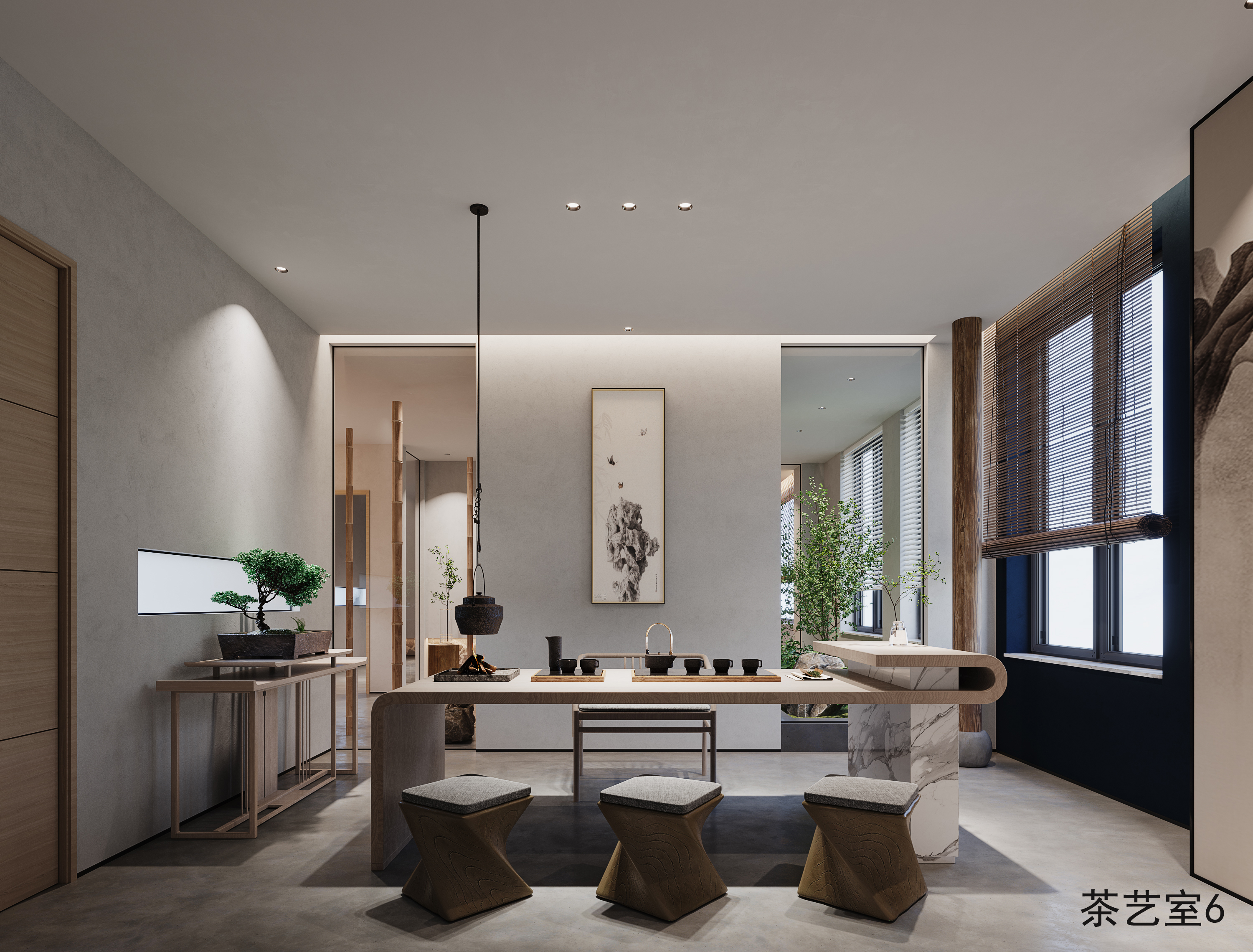 设计案例_茶餐厅会所