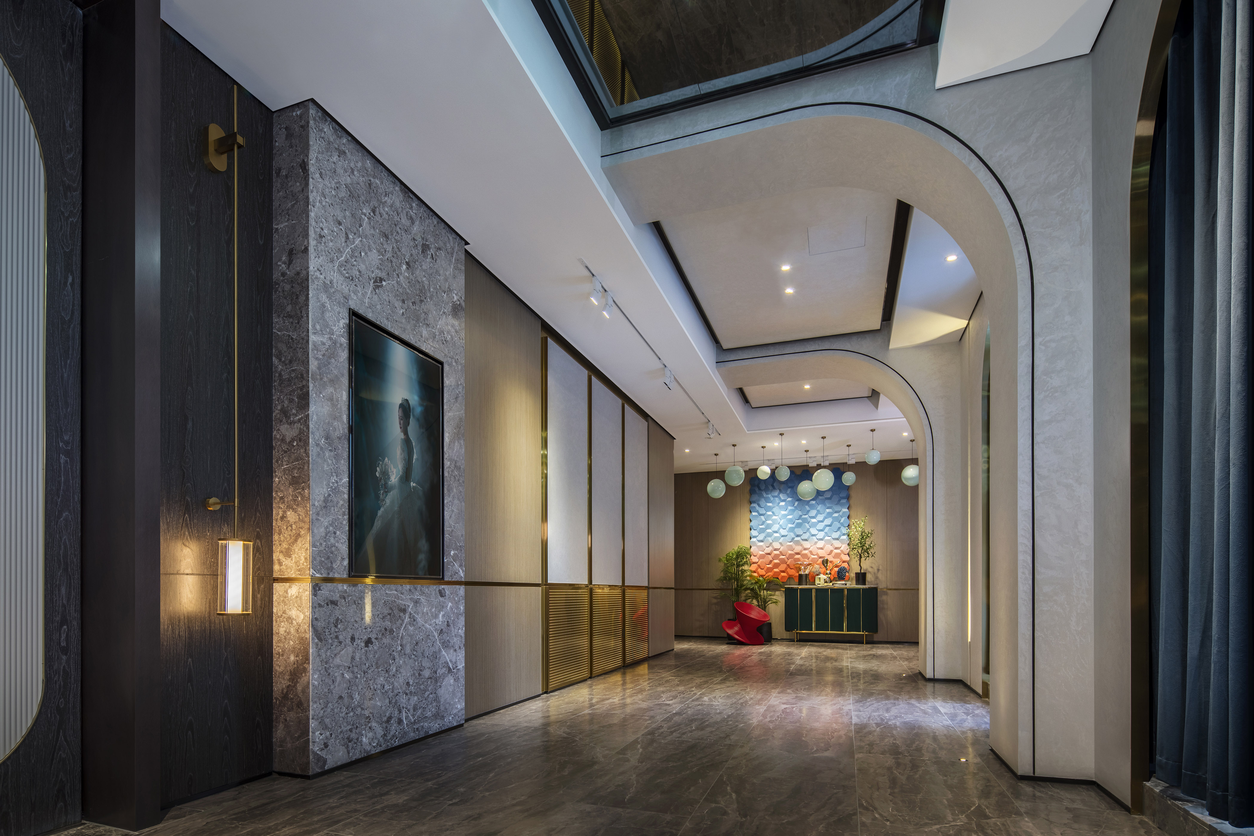 设计案例_自由的艺术情境 六喜宴酒店