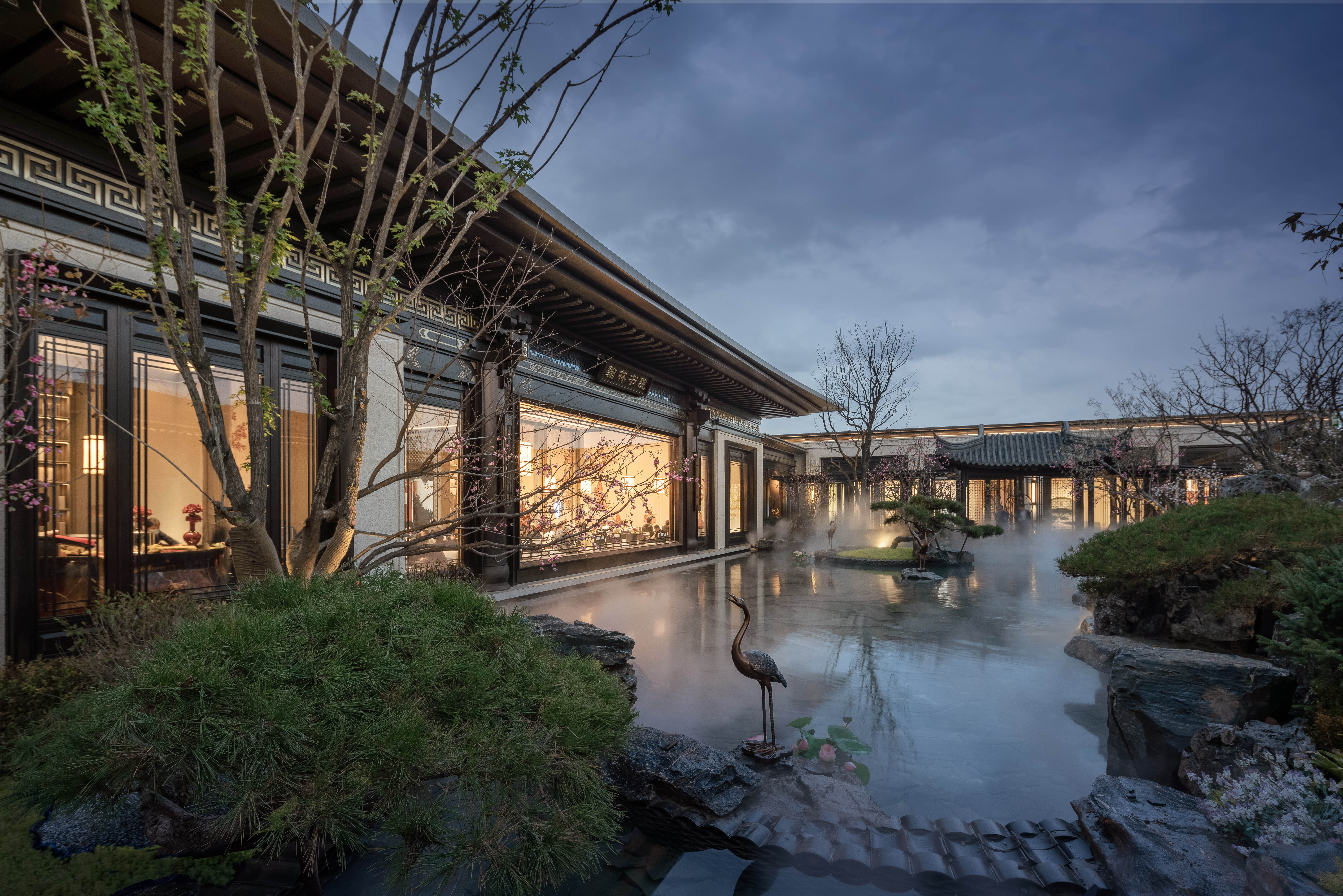 设计案例_中海翰林原著展示区