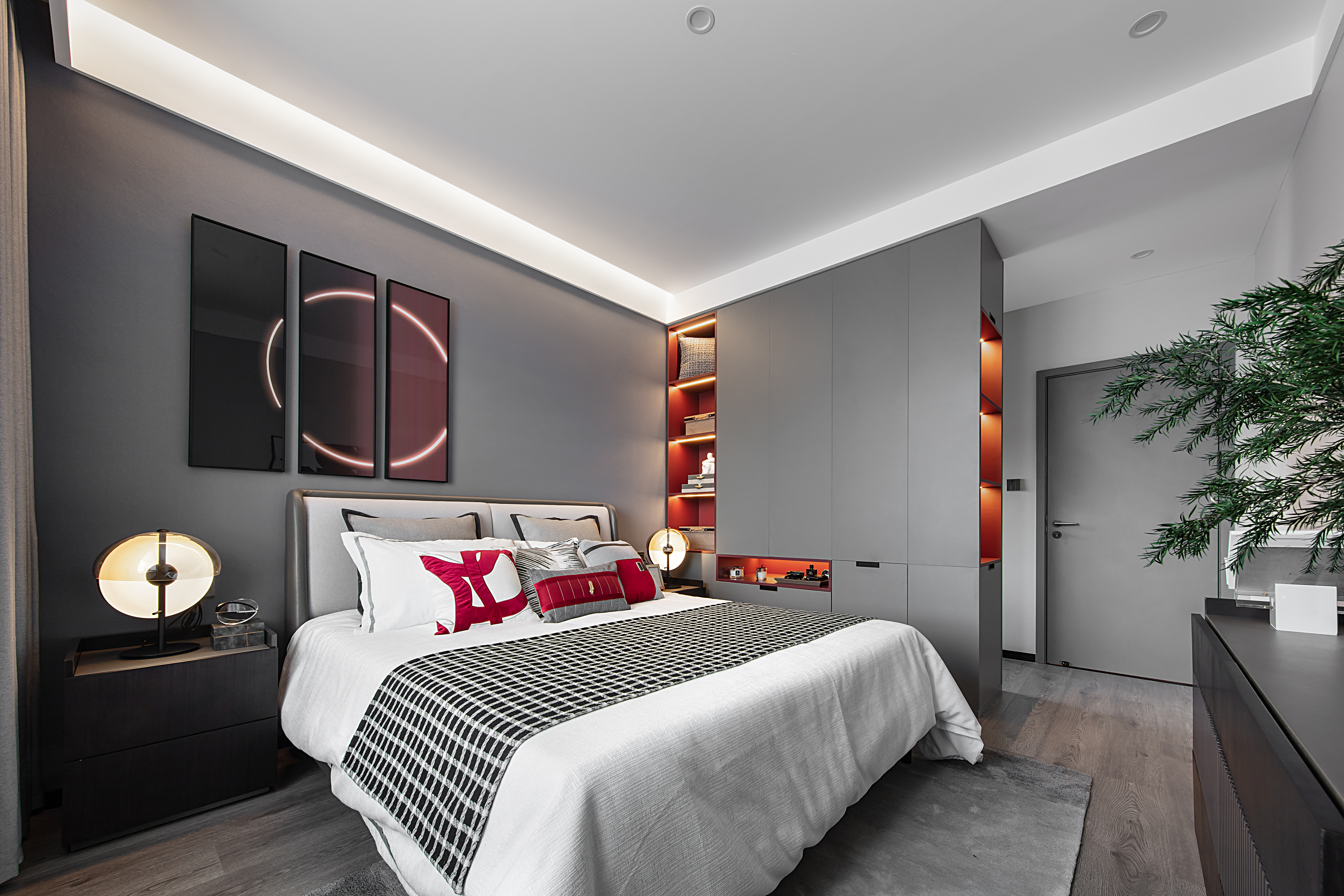 设计案例_大理龙悦华府B4户型样板间