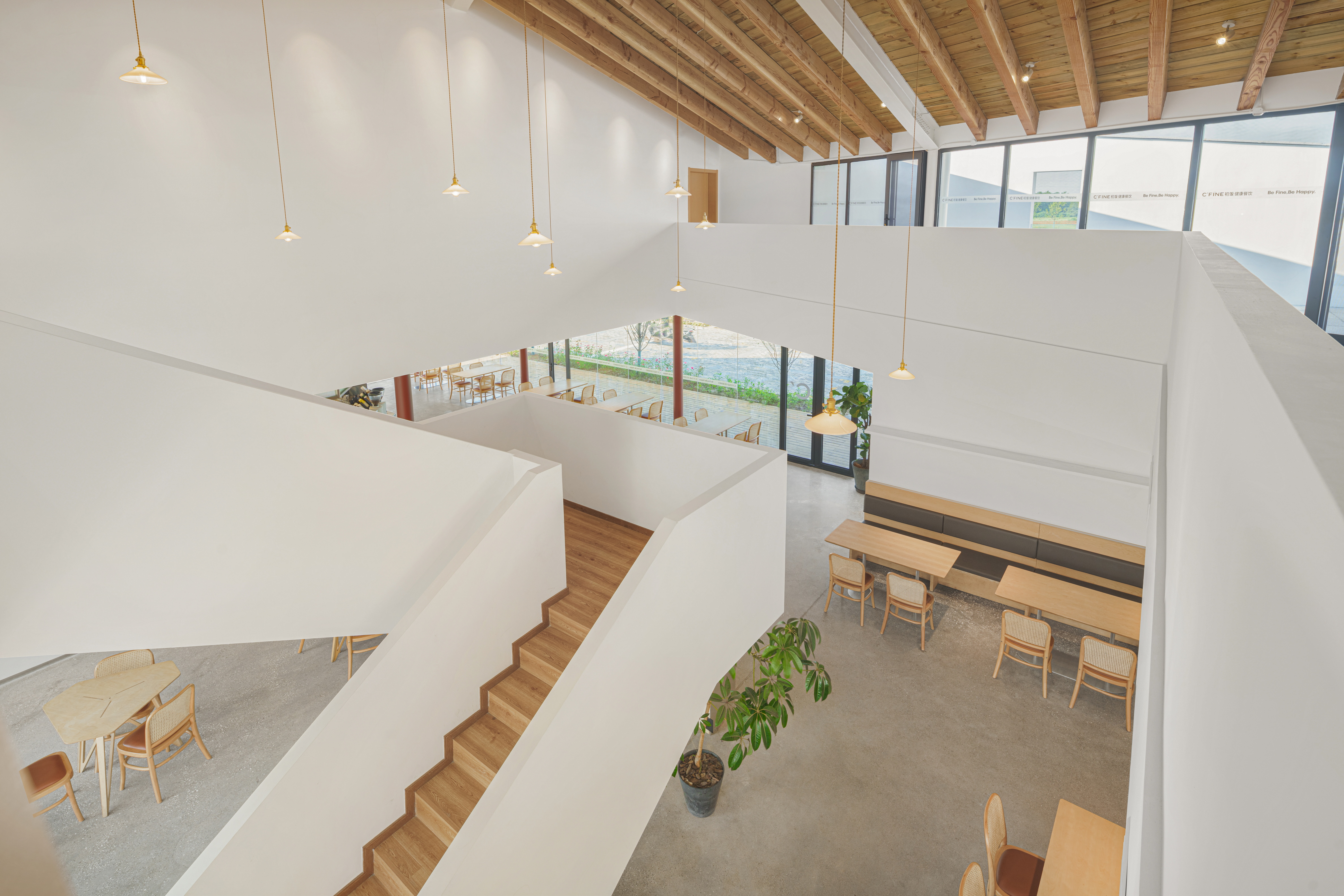 设计案例_轻食密码 C'FINE | 初饭田园餐厅