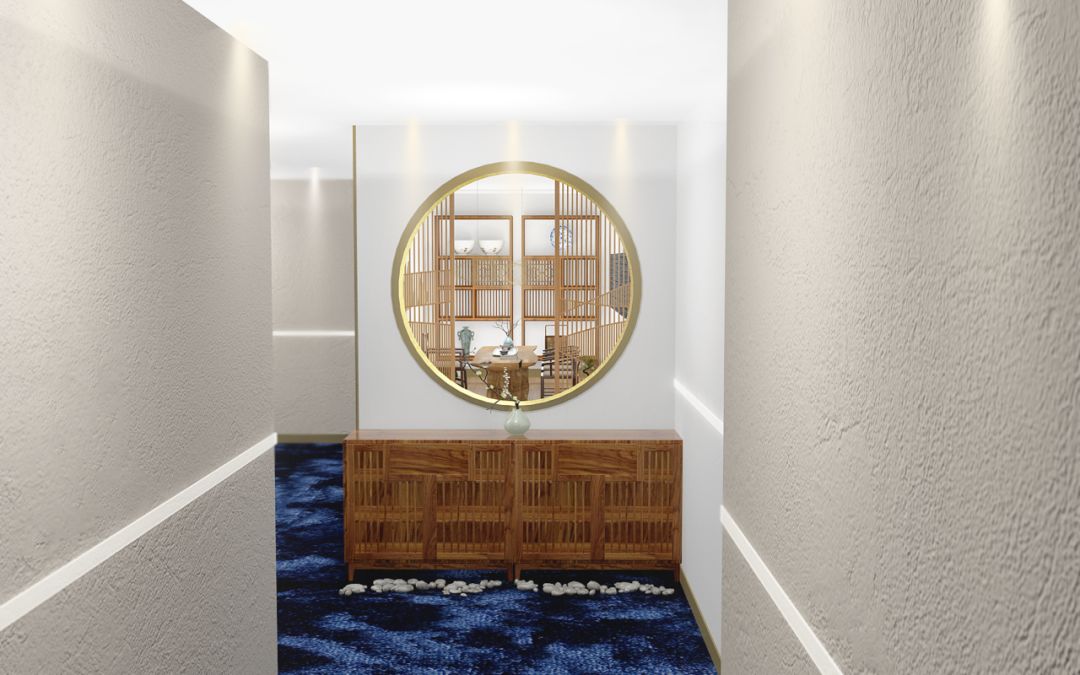 设计案例_鄭州 | 中岳 麗景灣 | 沐蘭雲起會所 | 空間設計